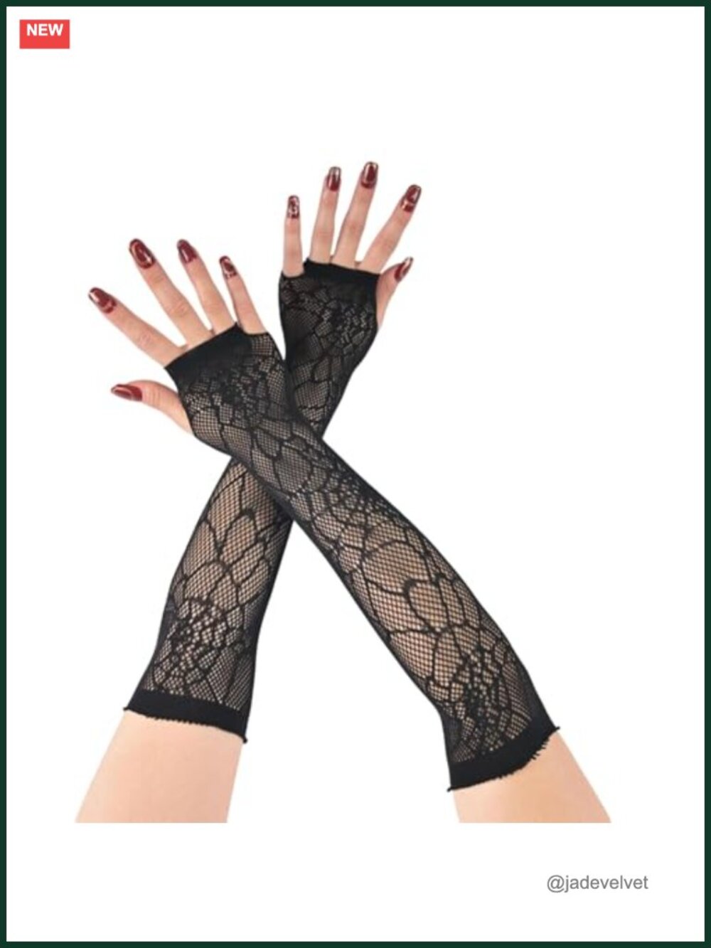 Fingerless Spider Web Fishnet Gloves Elbow Length Halloween Mesh Gloves for